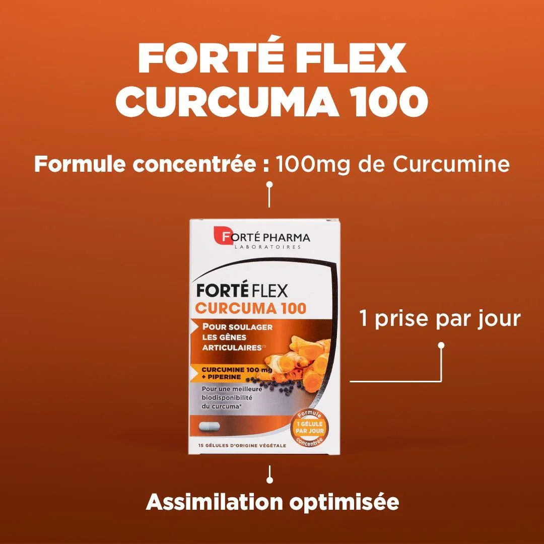 Forté Flex Curcuma 100 - Image 3