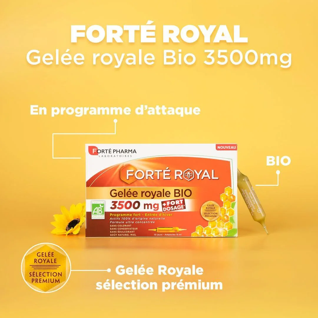Forté Royal Gelée Royale BIO 3500 mg - Image 3