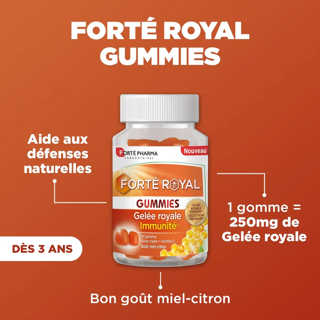 Forte Royal Gummies Gelée Royale Immunité - Image 3