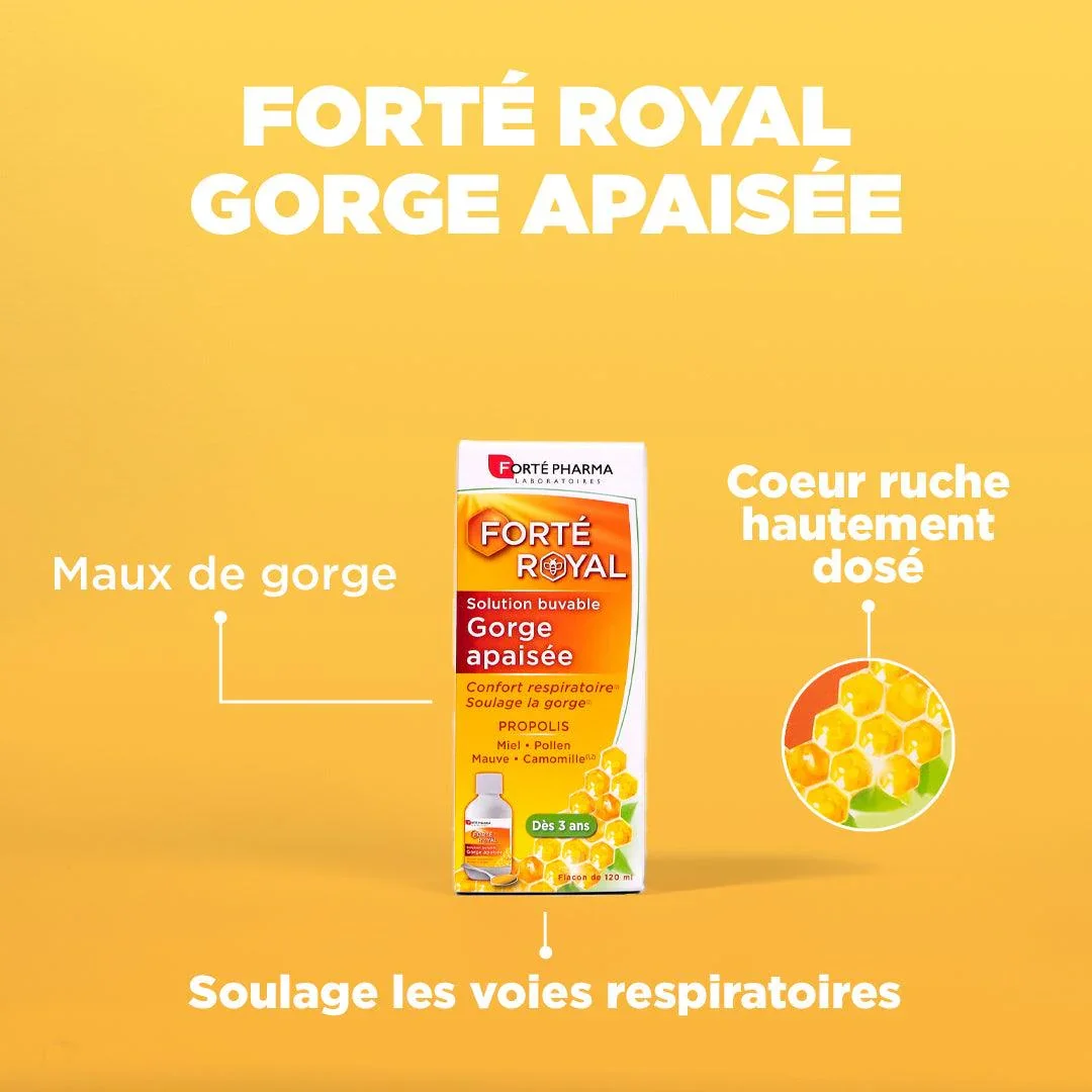 Forté Royal Solution buvable Gorge apaisée - Image 3