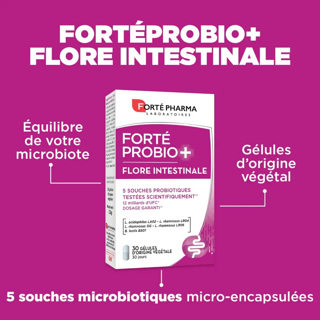 FORTÉPROBIO+ Flore Intestinale - Image 2