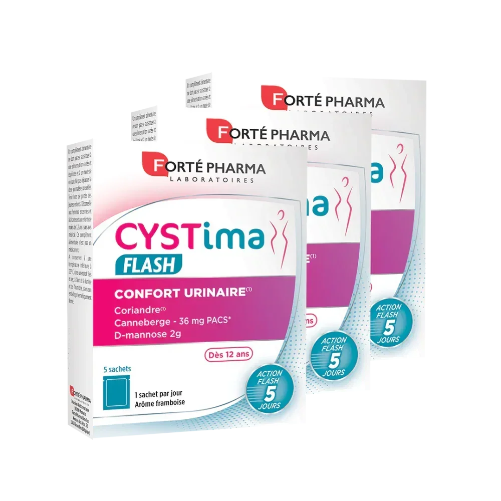 Lot de 3 Cystima Flash