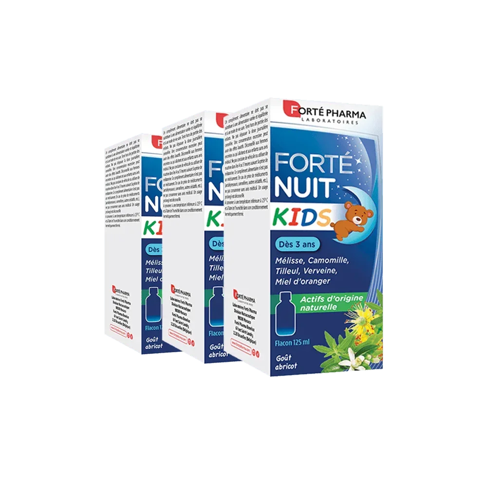 Lot de 3 Forté Nuit Kids