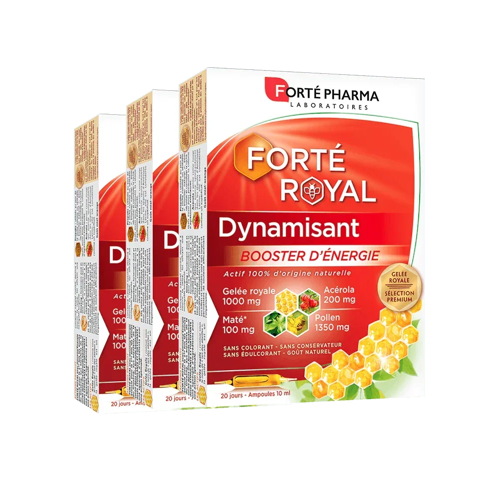 Lot de 3 Forté Royal Dynamisant