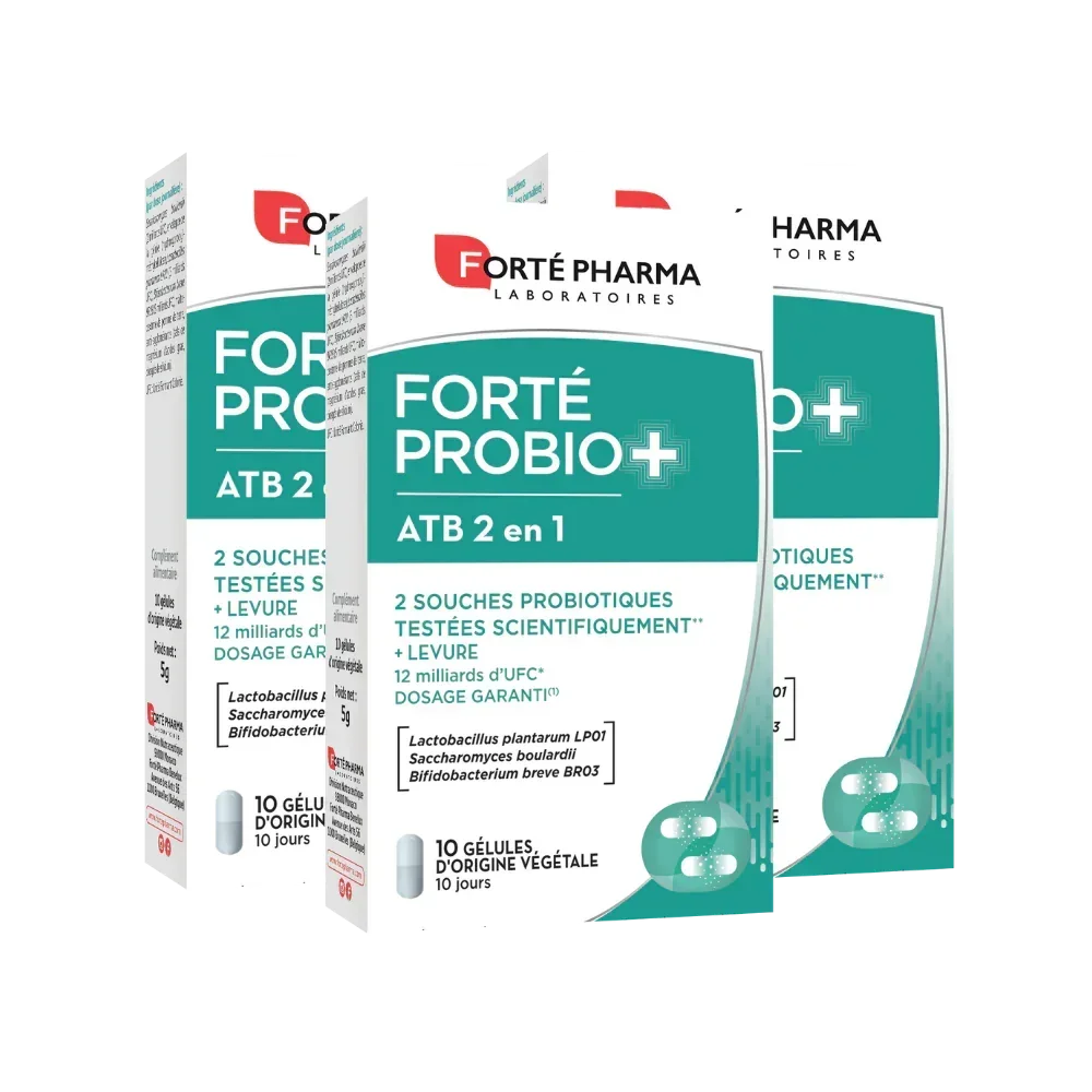 Lot de 3 FORTÉPROBIO+ ATB