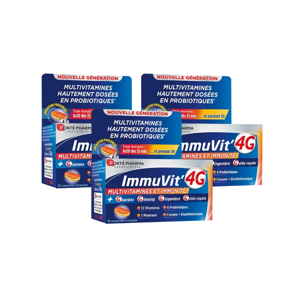 Lot de 3 ImmuVit'4G