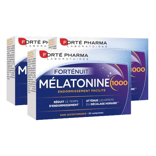 Lot de 3 Mélatonine 1000