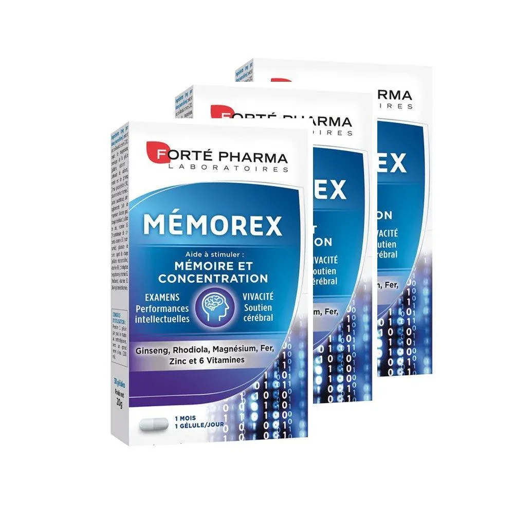 Lot de 3 Mémorex