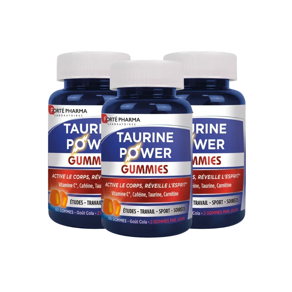 Lot de 3 Taurine Power Gummies