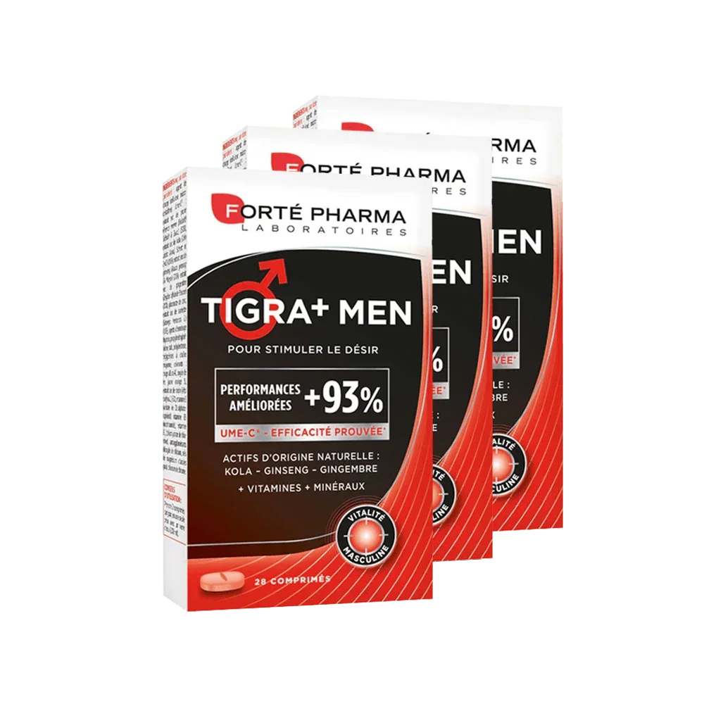 Lot de 3 Tigra+ Men