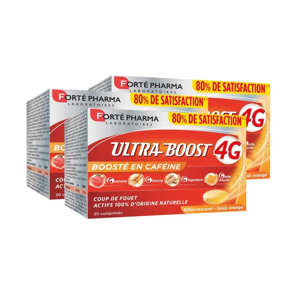 Lot de 3 UltraBoost 4G Effervescent