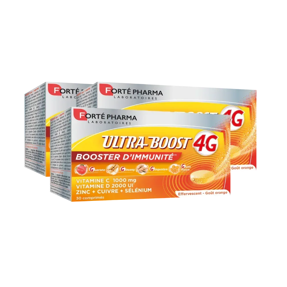 Lot de 3 UltraBoost Booster d'Immunité