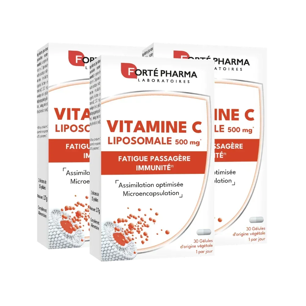 Lot de 3 Vitamine C Liposomale