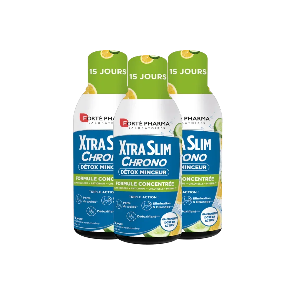 Lot de 3 XtraSlim Chrono Détox Minceur