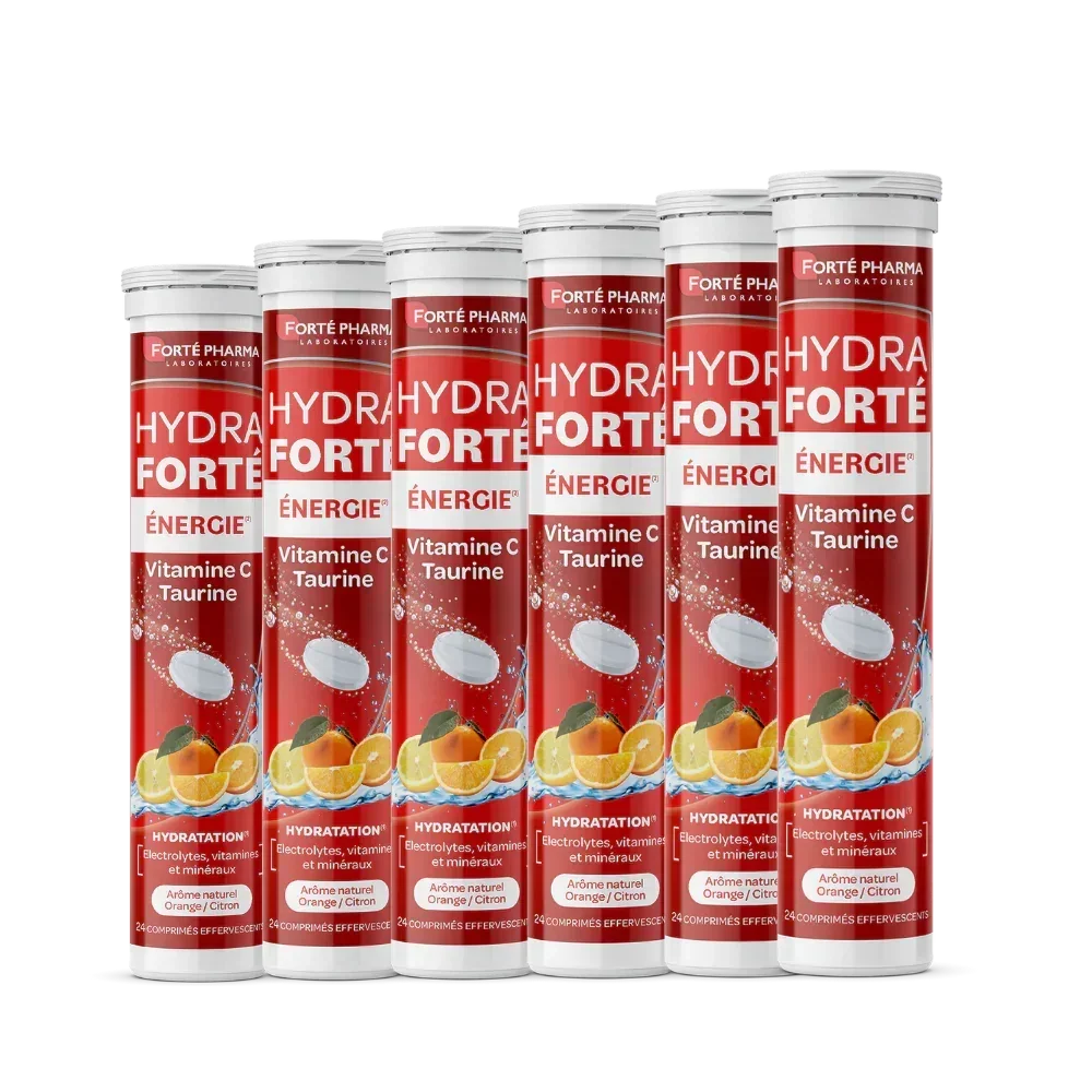 Lot de 6 Hydra Forté Energie