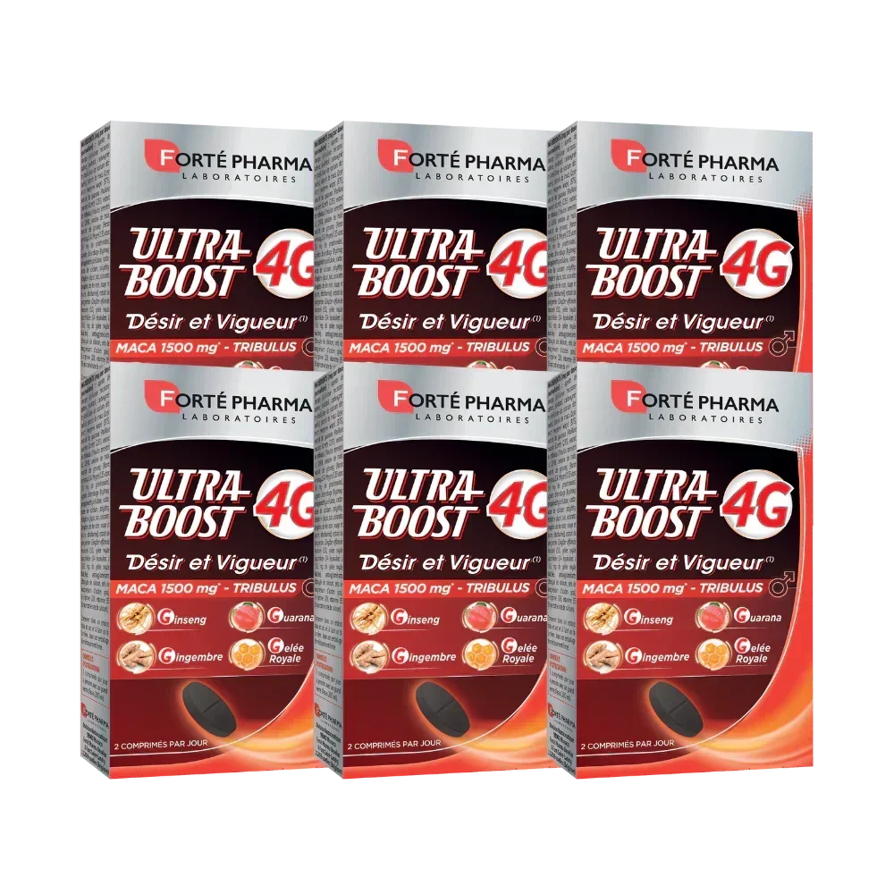 Lot de 6 UltraBoost 4G Désir et Vigueur