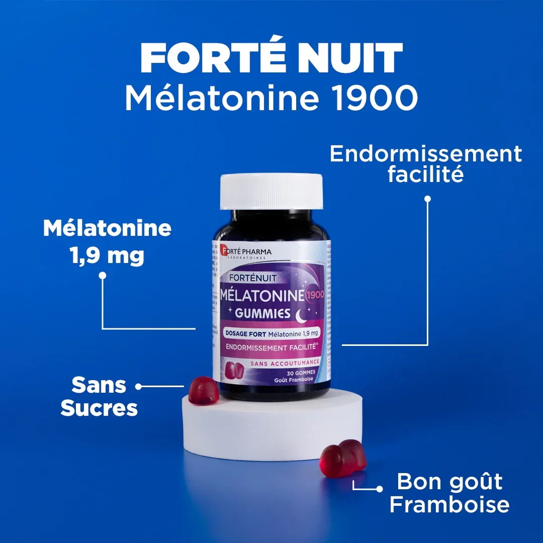 FortéNuit Mélatonine 1900 Gummies - Image 4