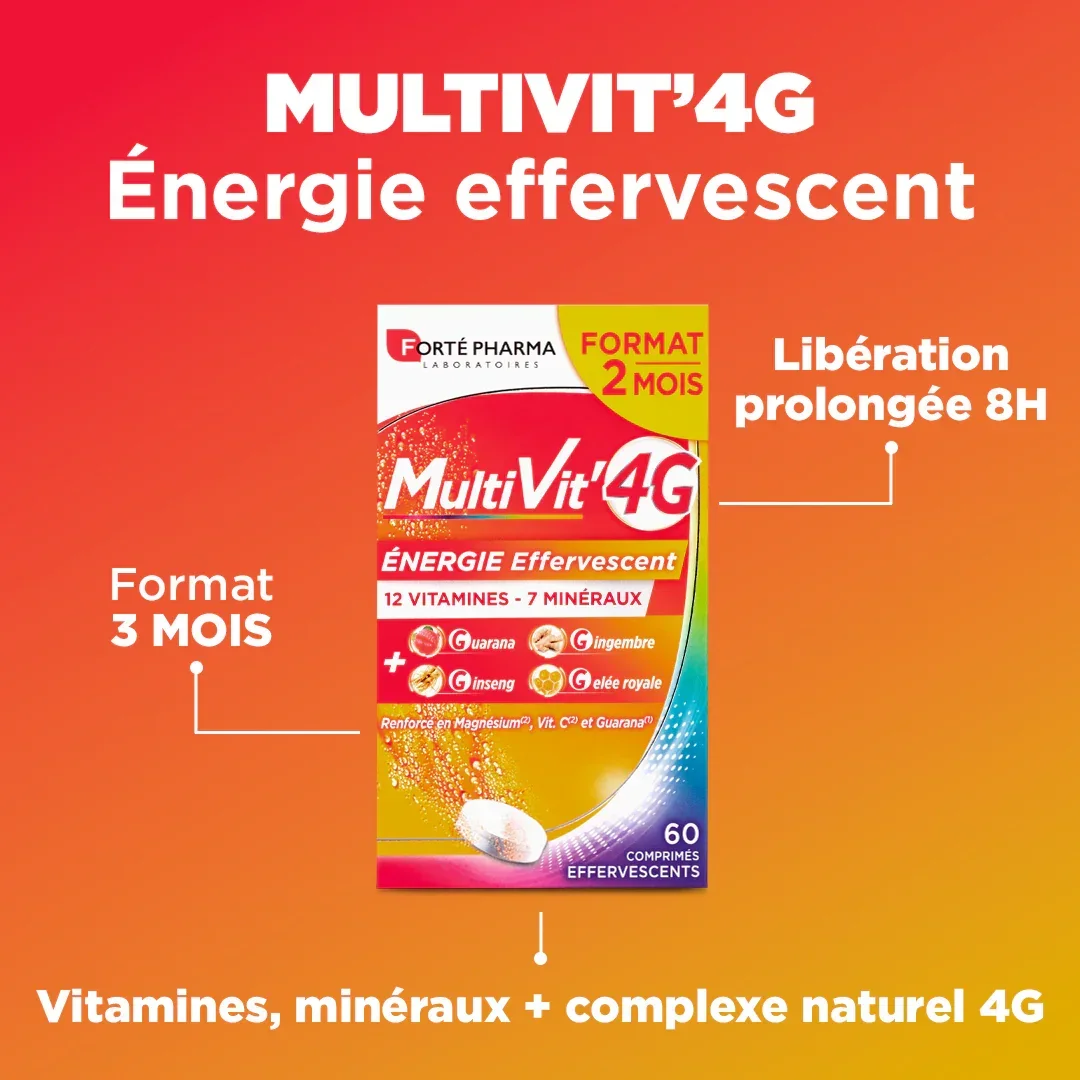 Multivit'4G Energie Effervescent - Image 3