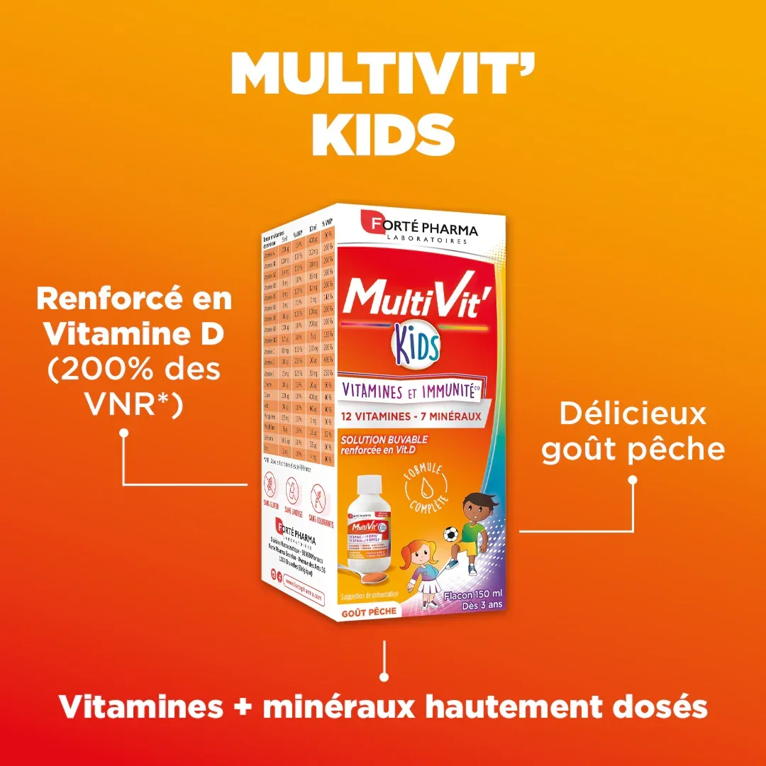 MultiVit'Kids Solution buvable - Image 3