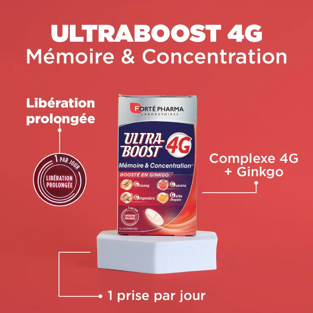 UltraBoost 4G Mémoire & Concentration - Image 3