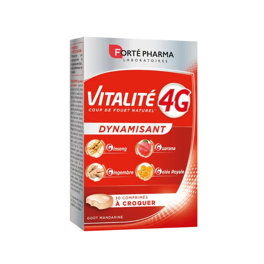 Vitalité 4G Dynamisant comprimés à croquer