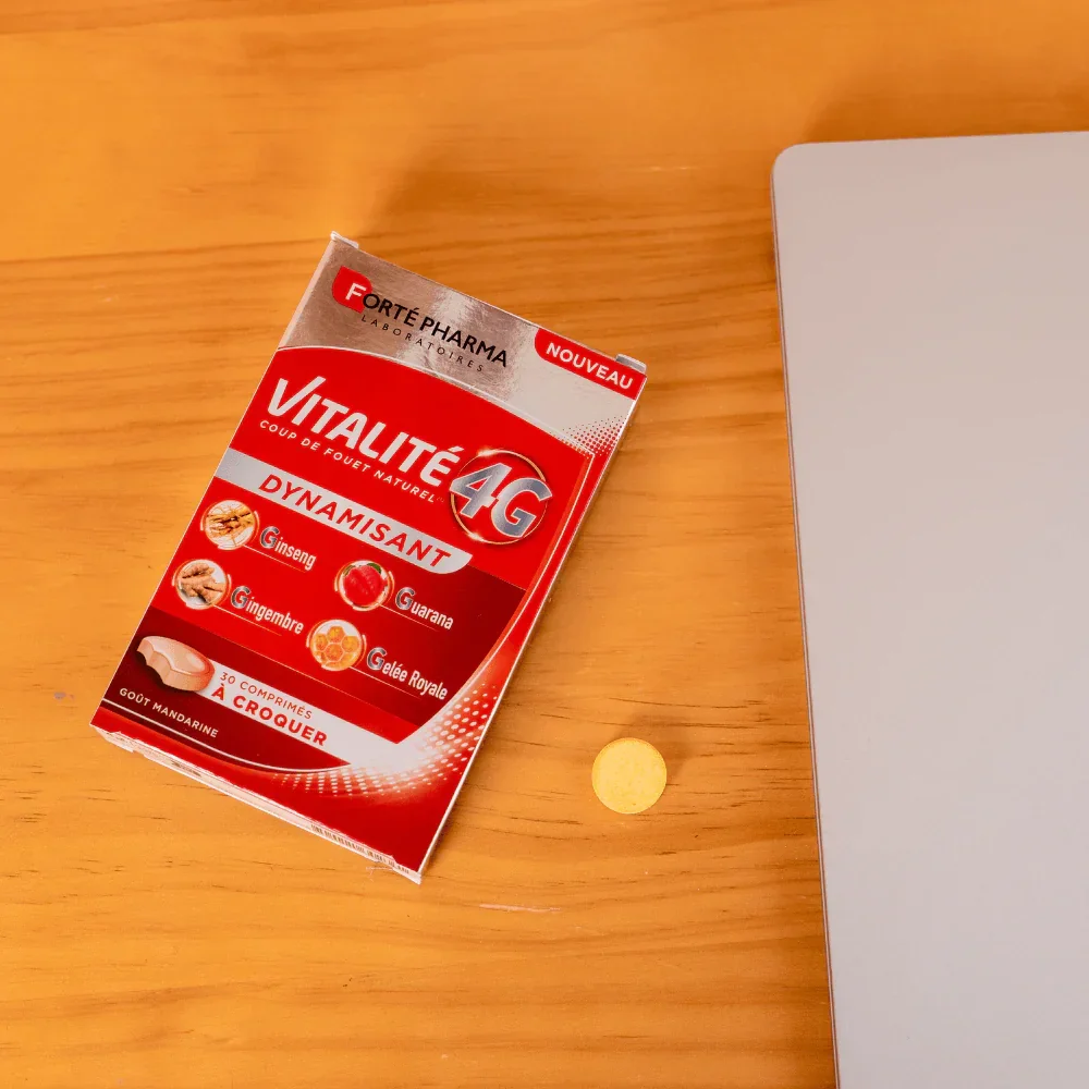 Vitalité 4G Dynamisant comprimés à croquer - Image 2