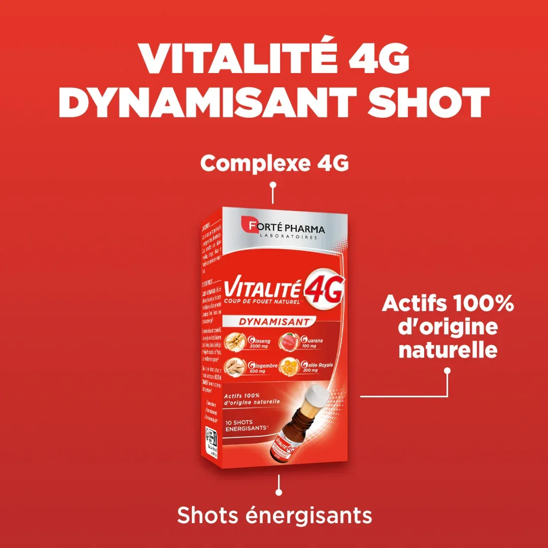 Vitalité 4G Dynamisant Shot - Image 2